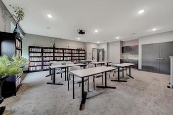Conference room and library
